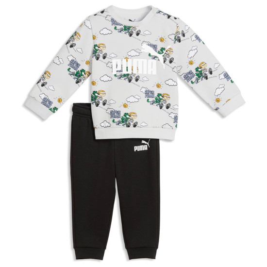 Puma Βρεφικές φόρμες σετ Super Minicats Printed Tracksuit